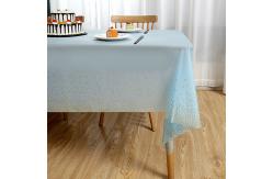 China PEVA Birthday Dessert Rectangle Printed Tablecloth Custom Color supplier
