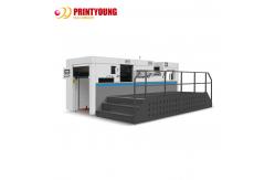 China Flatbed Corrugated Cardboard Paper Die Cutting Machine With Stripping supplier