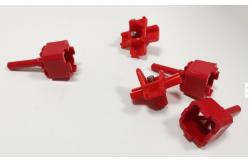 China Red Automatic PP Water Nipple Drinker Chicken Feeder supplier