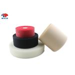 Colored 4 Inch Mushroom Hook And Loop Pads Adhesive Heat Resistant for sale