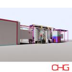 Professional Hardware Spraying Equipment Electrostatic Automatic Powder Coating Line for sale