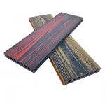 Wood Grain Outdoor Decking Mixed Colors Composite for sale