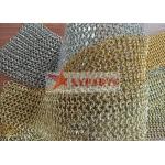 316 Stainless Steel Chainmail metal Ring Mesh For Space Partition for sale