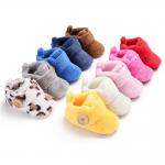 Amazon hot soft cotton 10 colors winter snow prewalk infant baby boots for sale