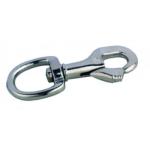 Zinc diecast round eye swivel thumbnail snap hook for sale