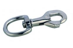 China Bolt Snap hook With Square Eye Zinc Alloy Bolt Snap Hook  Spring Clips supplier