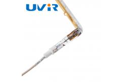 China Contour Emitter 3D Infrared Heating Element Tube With Gold Plated Reflective Layer supplier