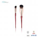 Angled Flat Individual Makeup Brushes 2pcs For Concealer Nose Contour for sale