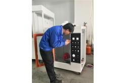 China 100W Helmet Burning Performance Testing Machine For Construction Engineering supplier
