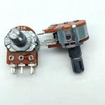 16mm Metal shaft Rotary Switch Potentiometer For Audio Amplifier for sale