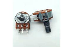 China 16mm Metal shaft Rotary Switch Potentiometer For Audio Amplifier supplier