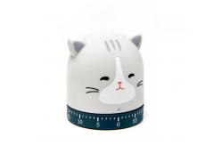 China ABS Mechanical Kitchen Timer 7*7*8 Cm Environmental Protection supplier