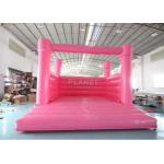 Custom Color Inflatable Wedding Bouncer White Bouncy Castle Inflatable White Castle Bounce House for sale