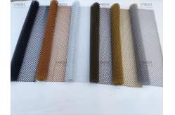China Aluminum Cascade Coil Drapery Wire Mesh Curtains For Space Partition supplier