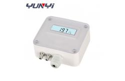 China Differential Micro Pressure Transmitter Sensor ABS LCD Display supplier
