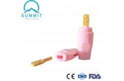 China Sterile Auto Lancet with Fully Concealed Retractable Needle, 21G 2.2mm supplier