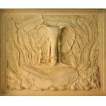 2015 hot sell artificial sandstone wall relief QG-R0009 for sale