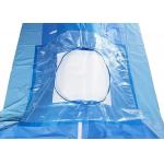 45gsm Blue Surgical Sterile Drapes 120 * 150cm Disposable Medical Protection for sale