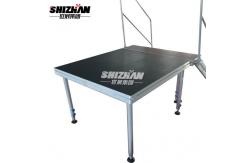 China outdoor led stage with rails rental supplier