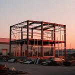 Modular Prefabricated Steel Structure Warehouse High Quality Structural Metal Frame for sale