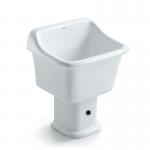 FM7801 Ceramic White Mop Tub Modern Free Standing Sanitary Ware for sale