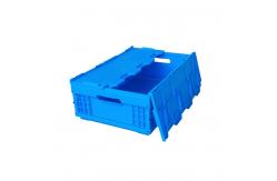 China Good quality plastic stackable and racked storage boxes and bins supplier