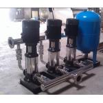 Stainless Steel Manifold Water Booster Pump Set With Piplien And Pressure Tank for sale
