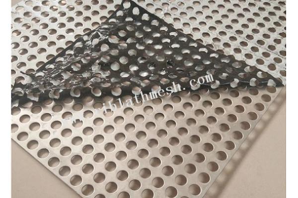SS316 1mm Round Hole 2m Perforated Metal Mesh