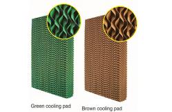 China Poultry Hydrophobic Cellulose Pads For Evaporative Cooling supplier
