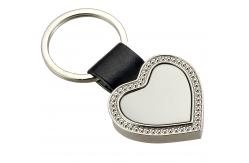 China Classic Style Leather Key Chains With Customized Pattern supplier