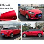 Aliphatic TPU Self Healing Red Matte Color PPF w/ Scratch Resistance Hydrophobicity for sale