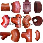 Cast Iron EN877 Pipe Fittings/ASTM A888 Cast Iron Pipe Fittings for sale