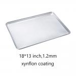 13*18 inch 1.2mm aluminum tray coating pan non-stick pan meat pan hot tray for sale