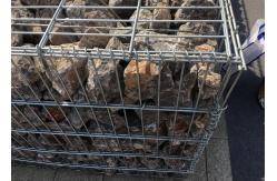 China Erosion Control Galvanized Gabion Wire Baskets For Wall , Wire Mesh Gabion Basket supplier