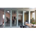 Folding Glass Partition Wall , Interior Glass Door , For Banquet Hall for sale