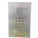 Flush Mounted Analog Door Intercom , Rugged Clean Room Phone