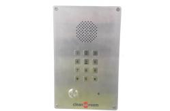 China Flush Mounted Analog Door Intercom , Rugged Clean Room Phone supplier