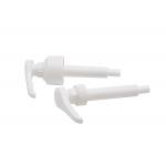 10cc White PP Plastic Coffee Syrup Pump Dispenser Non Toxic Material for sale