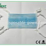 Non Sterile Meltblown Nonnoven Tie On Face Mask For Hospital Medical Using for sale