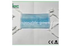 China Non Sterile Meltblown Nonnoven Tie On Face Mask For Hospital Medical Using supplier
