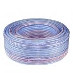 Flexible Wire Cover Pipe Polyester Reinforced PVC Braided Garden Hose for sale