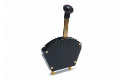 China Custom Throttle Control Lever , Industrial Push Pull Control Lever For Truck Mixer supplier