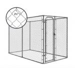 78L X 78W X 67H Galvanized Welded Outdoor Large Dog Kennel With Secure Lock for sale