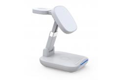 China 15W Foldable Wireless Charging Fast Charging ABS 3 In 1 Fast Charging Station supplier