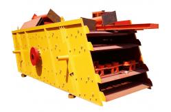 China Mineral Processing Machine Aggregate Vibrating Screen Multiple Layers Rustproof supplier