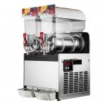 15L×2 Ice Slush Machine / 400w Granita Freezer For Juice With CE Approved , 220V - 240V for sale