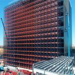 Q235 Steel ASRS Construction Automated Pallet Storage And Retrieval System for sale