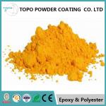 RAL1002 sand yellow Hard and rigid electrostatic thermoset powder coating for sale