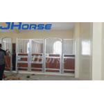 Prefabricated Powder Coated Horse Boarding Stables Entire Opening for sale