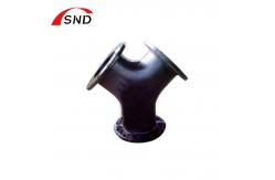 China Cast Iron Flange Y-Type Tee Pipe Fittings supplier